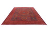 8x11 Pink and Multicolor Anatolian Traditional Rug