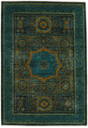 6x9 Gray and Multicolor Anatolian Traditional Rug