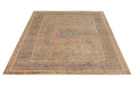 5x7 Brown and Blue Anatolian Traditional Rug