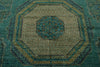 12x17 Turquoıse and Multicolor Anatolian Traditional Rug