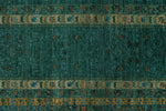 12x17 Turquoıse and Multicolor Anatolian Traditional Rug