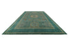 12x17 Turquoıse and Multicolor Anatolian Traditional Rug