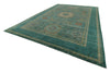 12x17 Turquoıse and Multicolor Anatolian Traditional Rug