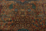 12x17 Rust and Multicolor Anatolian Traditional Rug