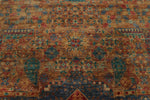 12x17 Rust and Multicolor Anatolian Traditional Rug