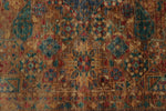 12x17 Rust and Multicolor Anatolian Traditional Rug