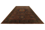 12x17 Rust and Multicolor Anatolian Traditional Rug