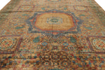 12x17 Rust and Multicolor Anatolian Traditional Rug