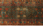 12x17 Rust and Multicolor Anatolian Traditional Rug