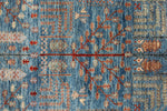 5x7 Light Blue and Light Green Anatolian Traditional Rug