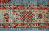 5x7 Light Blue and Light Green Anatolian Traditional Rug