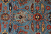 3x26 Light Blue and Red Anatolian Traditional Runner