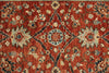 3x8 Rust and Navy Anatolian Traditional Runner
