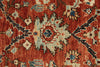 3x8 Rust and Navy Anatolian Traditional Runner