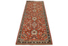 3x8 Rust and Navy Anatolian Traditional Runner