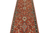 3x8 Rust and Navy Anatolian Traditional Runner