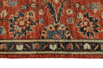 3x8 Rust and Navy Anatolian Traditional Runner