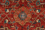 3x10 Rust and Navy Anatolian Traditional Runner