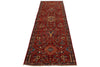 3x10 Rust and Navy Anatolian Traditional Runner