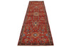 3x10 Rust and Navy Anatolian Traditional Runner