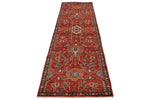 3x10 Rust and Navy Anatolian Traditional Runner