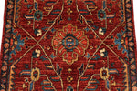 3x10 Rust and Navy Anatolian Traditional Runner