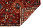 3x10 Rust and Navy Anatolian Traditional Runner