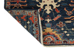 3x10 Navy and Multicolor Anatolian Traditional Runner