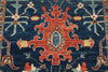3x10 Navy and Multicolor Anatolian Traditional Runner