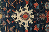 3x10 Navy and Multicolor Anatolian Traditional Runner