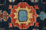 3x10 Navy and Multicolor Anatolian Traditional Runner