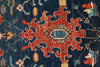 3x10 Navy and Multicolor Anatolian Traditional Runner