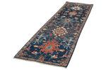 3x10 Navy and Multicolor Anatolian Traditional Runner