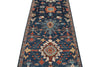 3x10 Navy and Multicolor Anatolian Traditional Runner