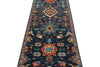3x10 Navy and Multicolor Anatolian Traditional Runner