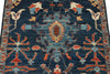 3x10 Navy and Multicolor Anatolian Traditional Runner