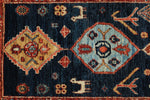 3x10 Navy and Multicolor Anatolian Traditional Runner