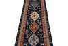 3x10 Navy and Multicolor Anatolian Traditional Runner