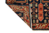 3x8 Navy and Rust Anatolian Traditional Runner