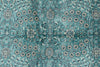 6x9 Blue and Navy Turkish Silk Rug
