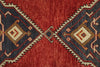 3x12 Navy and Red Turkish Tribal Runner