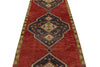 3x12 Navy and Red Turkish Tribal Runner
