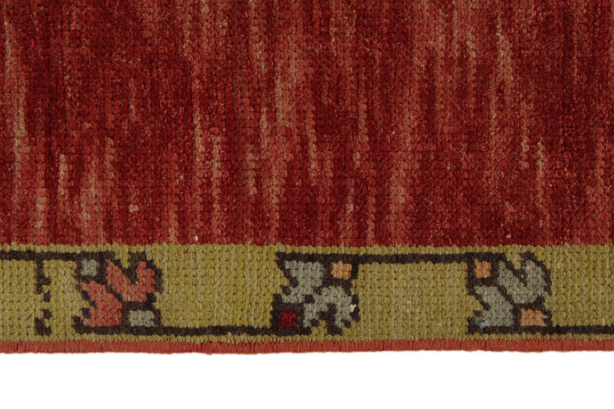 3x12 Navy and Red Turkish Tribal Runner