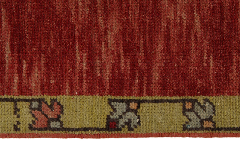 3x12 Navy and Red Turkish Tribal Runner