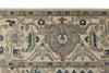 9x12 Ivory and Blue Anatolian Traditional Rug