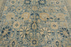 9x12 Light Blue and Beige Traditional Rug