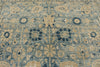 9x12 Light Blue and Beige Traditional Rug