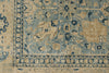 9x12 Light Blue and Beige Traditional Rug