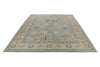 9x12 Light Blue and Beige Traditional Rug