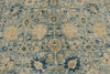 9x12 Light Blue and Beige Traditional Rug